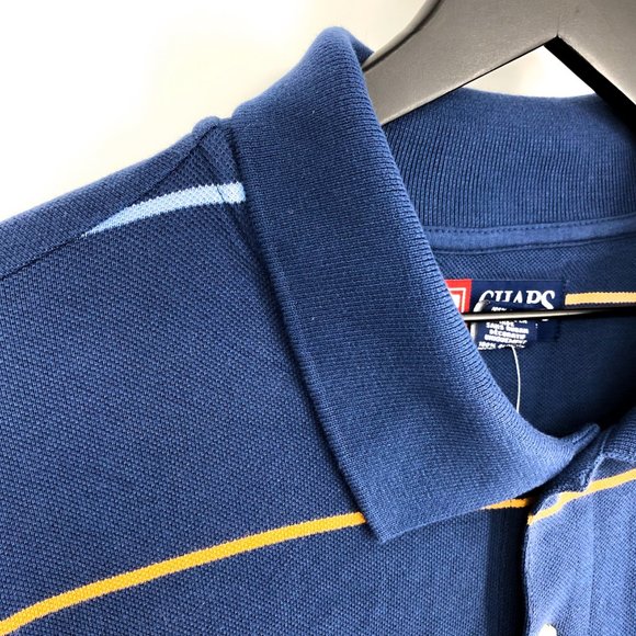 CHAPS Crest Striped Polo Shirt NWT - Picture 5 of 16